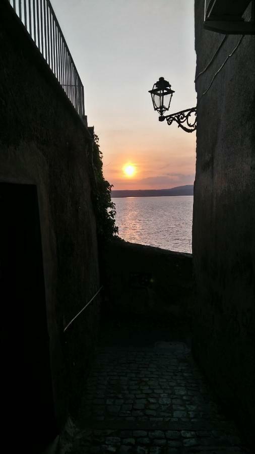 La Torretta Del Lago Villa Anguillara Sabazia Luaran gambar